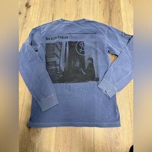 Shawn Mendes Illuminate Long Sleeve Shirt Comfort Colors Album Tracklist Tee